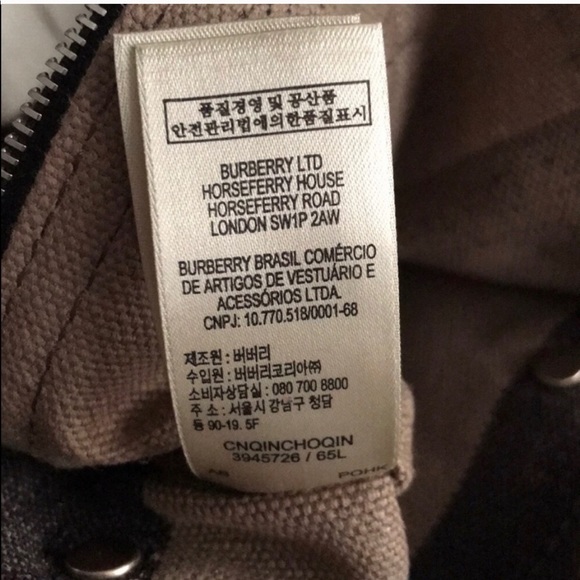 Authentic Burberry Bag- large canvas - Picture 5 of 10